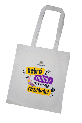 Sonnentor Sonnentor taška z biobavlny "Dobrá nálada"