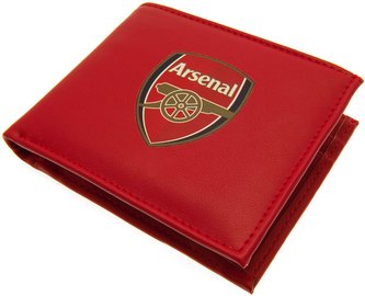 Otevírací peněženka Arsenal FC: Znak (11 x 9 cm) červený polyuretan