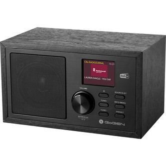 GoGEN DAB 620 BTC Radiopřijímač DAB+ černý