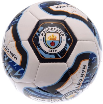 Fotbalový míč FC Manchester City: Barevný znak (velikost 5)