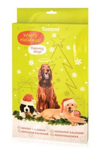 Adventní Kalendář pro psy 168g (24x7g) Tommi Adventní Kalendář pro psy 168g (24x7g) Tommi