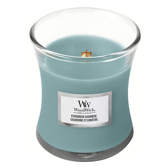 WoodWick Evergreen Cashmere svíčka 85g