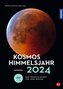 Kosmos Himmelsjahr Wochenkalender 2024. Ein Best-of faszinierender Aufnahmen aus dem Sternenhimmel: Foto-Kalender mit Mondphasen