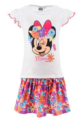 KOMPLET TRIČKO A  SUKNĚ MINNIE - velikost 4