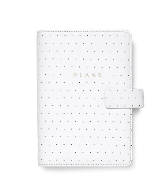 Diář Filofax Moonlight | Personal Bílá