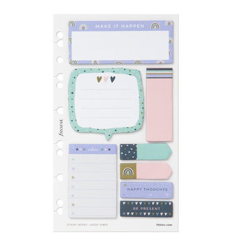 Lepící bločky Filofax Good Vibes | multi-fit