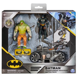 Batman s vozidlem a nepřítelem 10 cm Batman s vozidlem a nepřítelem 10 cm