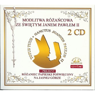 Modlitwa różańcowa ze Świętym Janem Pawłem II  CD