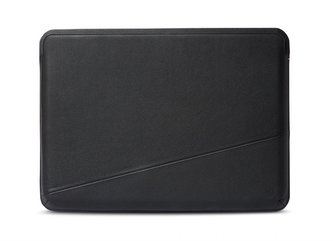 Decoded Leather Frame Sleeve, black -  Macbook 14"