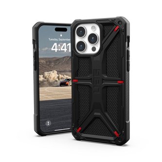 UAG Monarch, kevlar black - iPhone 15 Pro Max