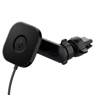 Spigen OneTap MagFit Car Mount ITS12W Black (MagSafe/Wireless Charging/Air Vent)