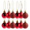 Bombki mini czerwone 12szt