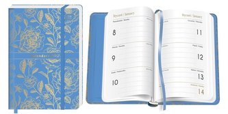 Kalendarz 2024 książkowy A6/192K Met. Glam