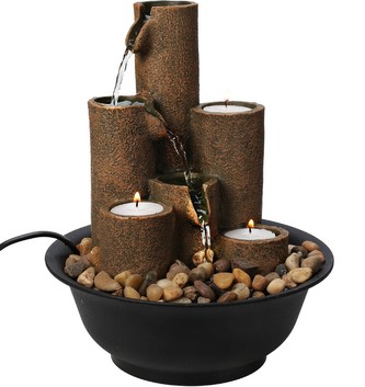 Fontána pokojová svícen