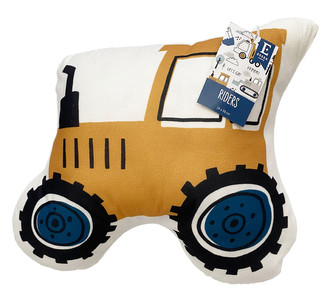 Dětský tvarovaný polštář RIDERS traktor 29x35 cm