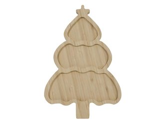 SERVÍROVACÍ PRKÉNKO TVAR STROMEK Z BAMBUSU 30X20CM