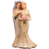 Svatební figurky na dort - lesbian couple 11 cm