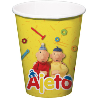 Papírové kelímky Pat a Mat 6 ks