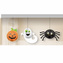 3 Mini lampionky Halloween - Dýně, duch a pavouk