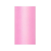 Tyl dekorační světle růžový 30 cm x 9 m