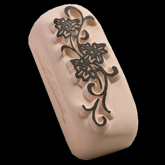 Tetovací razítko střední - květiny