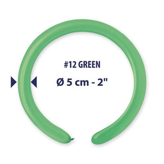 Modelovací balonky profesionální - 100 ks - zelené Modelovací balonky profesionální - 100 ks - zelené