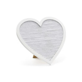 TABULKA Srdce s písmeny a čísly 31 x 29 cm