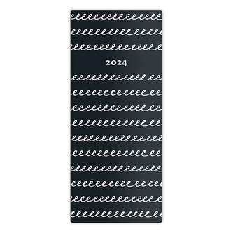 Diár 2024 mesačný vreckový Napoli - design 3