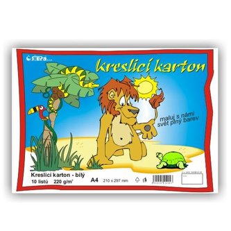 Kreslicí karton  A4/10/220g - bílý
