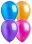 Dekorační balonky Metalické mix 30 cm