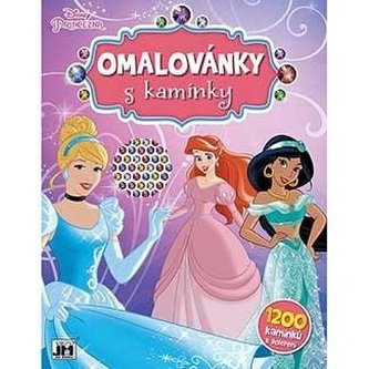 Omalovánky s kamínky Disney Princezny Omalovánky s kamínky Disney Princezny