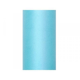 Tyl dekorační tyrkysový 30 cm x 9 m