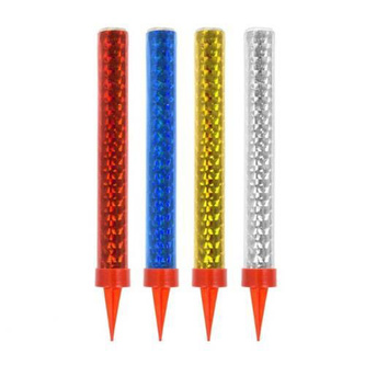 Dortové fontánky barevné 12 cm - 4 ks