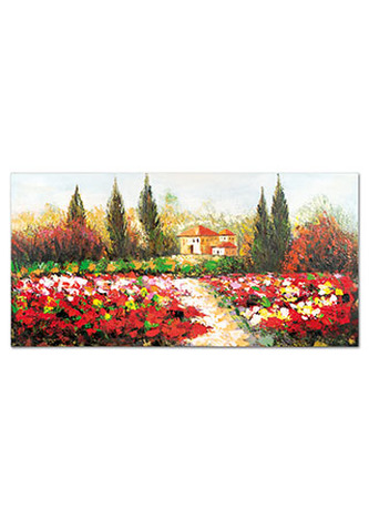 Obraz - krajina, ruční olejomalba na plátně