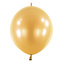 Balonek spojovací Pearl Gold, DM95 - Zlatý perleťový, 50 ks