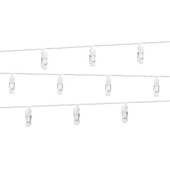 Kolíčky s LED světélkem - 140 cm