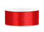 Saténová stuha červená 25 mm x 25 m
