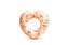 Nafukovací kruh donut srdce