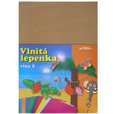 Lepenka E-Welle 260g 34,5 x 24,5cm rovná-natur 10 listů