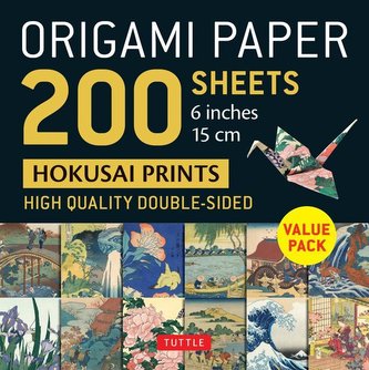 Origami Paper 200 Sheets Hokusai Prints 6 (15 CM): Tuttle Origami Paper: Double-Sided Origami Sheets Printed with 12 Different D