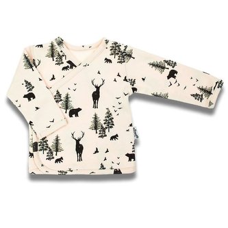 Kojenecká bavlněná košilka Nicol Bambi - velikost 62 (3-6m)