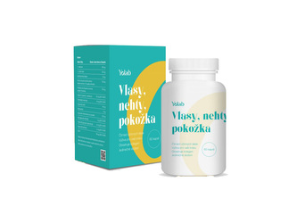 Yolab Vlasy, nehty, pokožka, 60 kapslí