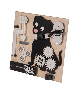 Tablica manipulacyjna Montessori  Pies Hugo