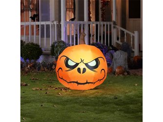 LED nafukovací dýně FAMILY 58067A Halloween 120cm