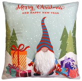 Vánoční polštář s 3D aplikací GNOM XIII. 40x40 cm Mybesthome