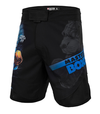 MMA šortky Pitbull West Coast MASTERS OF BOXING HILLTOP M