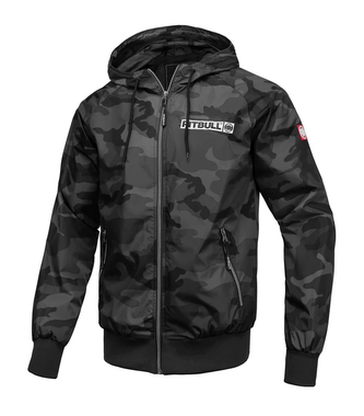 Pánská bunda Pitbull West Coast ATHLETIC Hilltop černý maskáč L