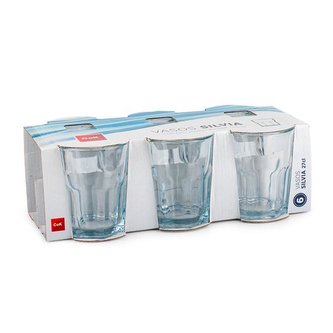 SADA SKLENIC SILVIA 270 ML, 6 KS