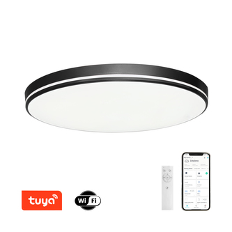 Immax NEO LITE AREAS Smart stropní svítidlo 51cm, 48W černé Tuya WiFi
