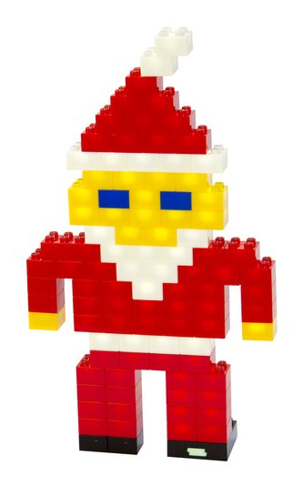 LIGHT STAX SHOW CASE SANTA CLAUS - DUPLO®-komp